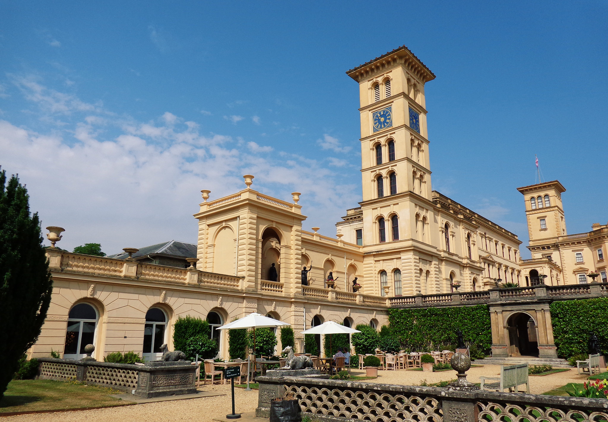 Osborne House on the Isle of Wight - site of my first pregnant travel experience