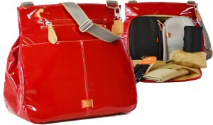 The Pacapod Oban changing bag in patent red - my review