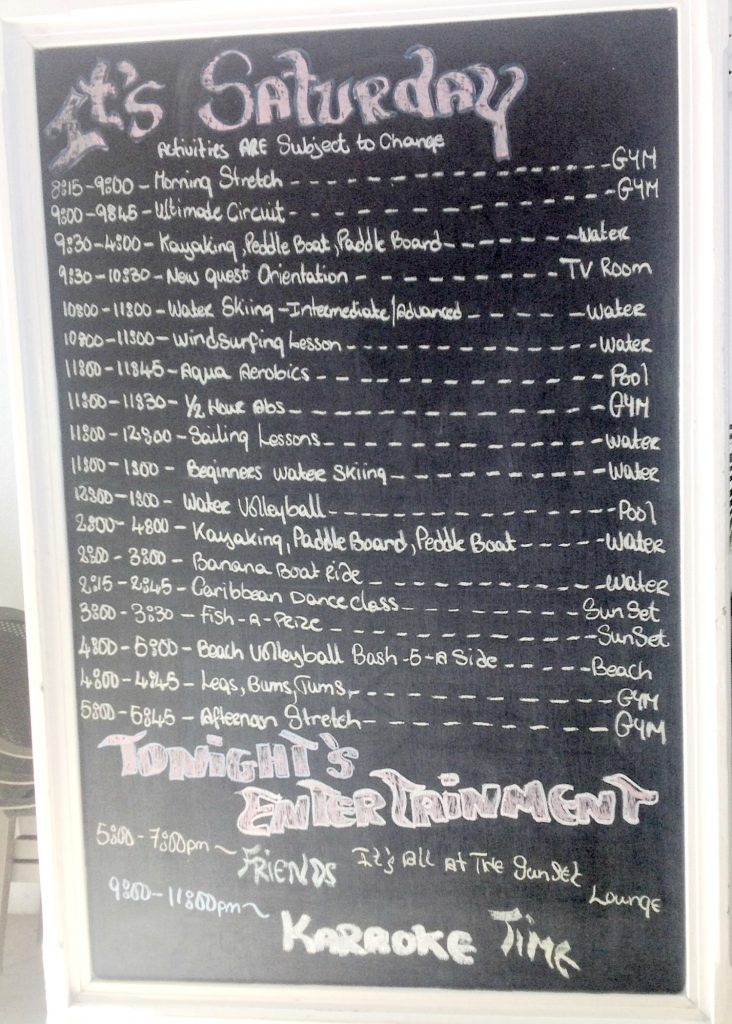 List of activities and watersports at all-inclusive Caribbean resort St James Club Morgan Bay