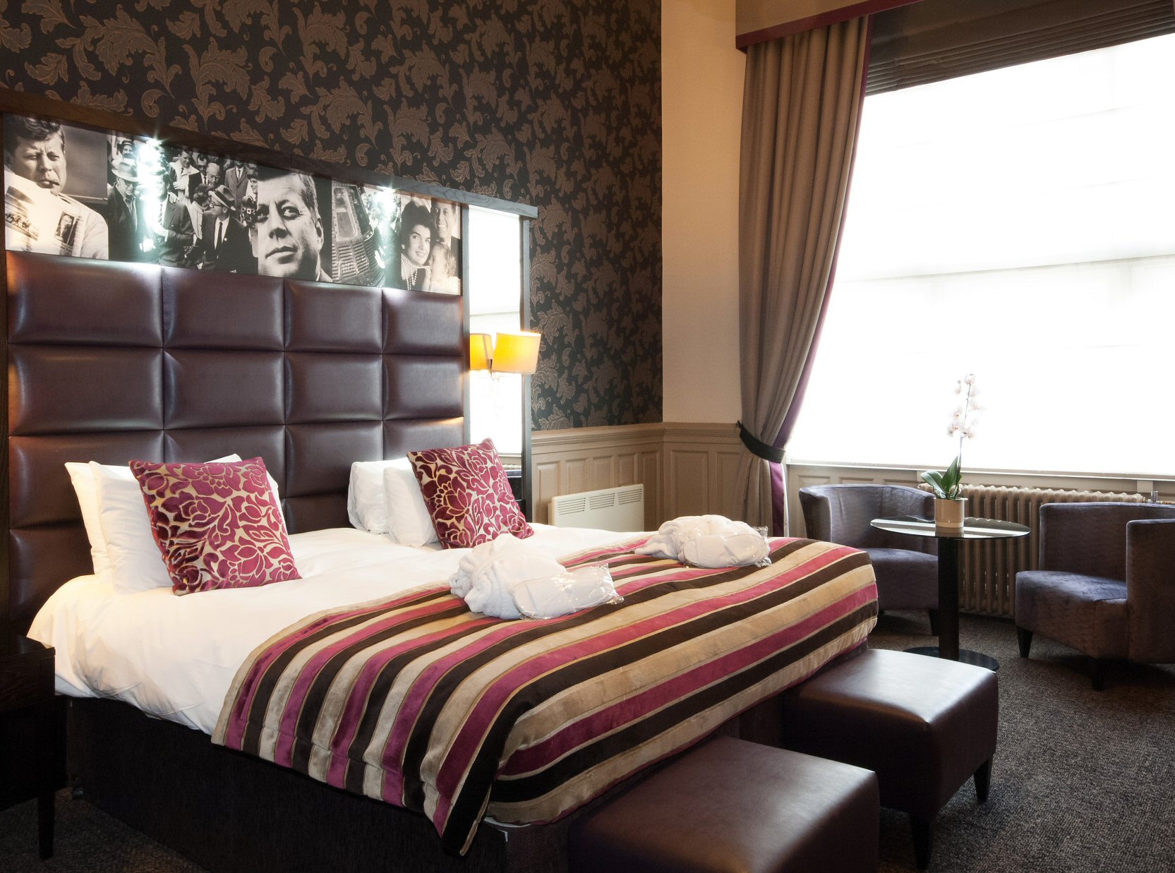 Bedroom in the Grand Central hotel, Glasgow - my review of a stay with a toddler