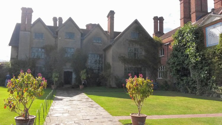 Exterior of Packwood House National Trust property in Warwickshire