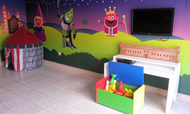 Toybox in our room at the Gran Castillo hotel in Lanzarote