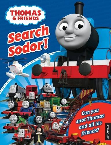Search Sodor book from Thomas & friends - one of my new toddler packing essentials