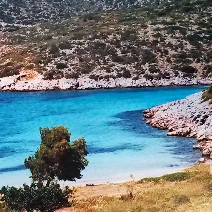 A cove on the island of Chios for the Thursday Travel Treat