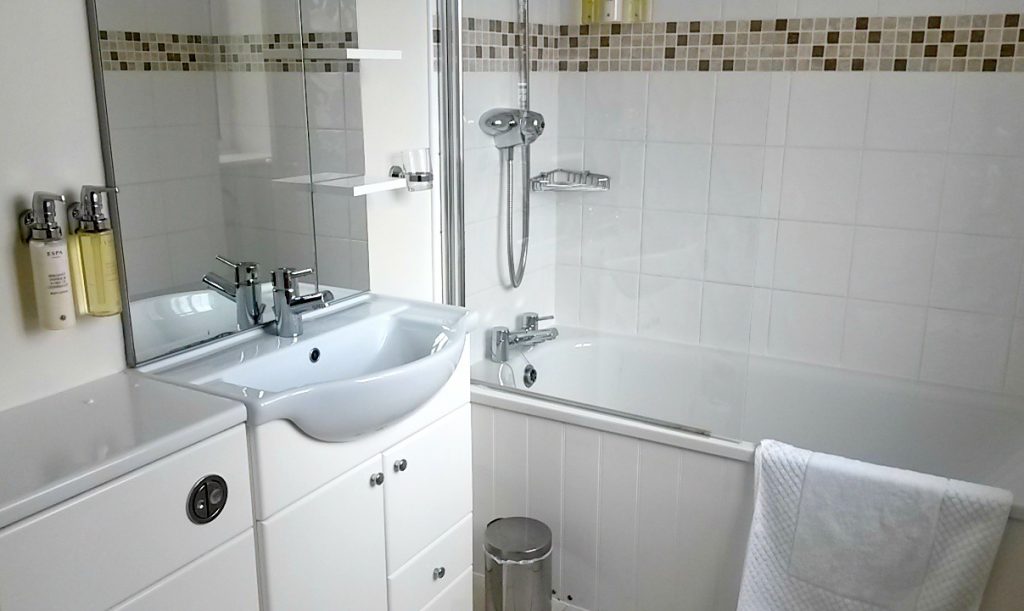 Bathroom at St Michael's hotel, Falmouth