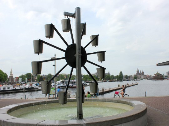 View outside the Nemo science museum Amsterdam