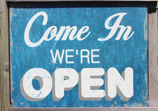 Retro sign in a shop on Bryher - my reasons to visit the Isles of Scilly