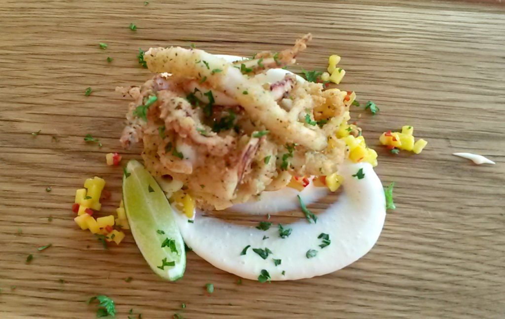 Seafood at Tregarthen's hotel - one of many great reasons to visit the Isles of Scilly