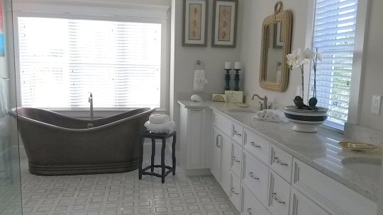 Bathroom of our holiday home, Anna Maria Island - Serenity Beach