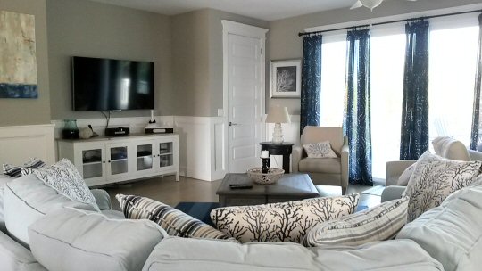 Living area in Serenity Beach, Anna Maria Island in Florida - our holiday home