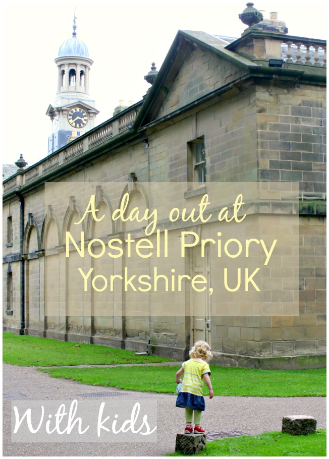 A day out at Nostell Priory with kids- a visit to the historic house in Yorkshire, UK to discover the National Trust property and its grounds, including walks and a natural play area.