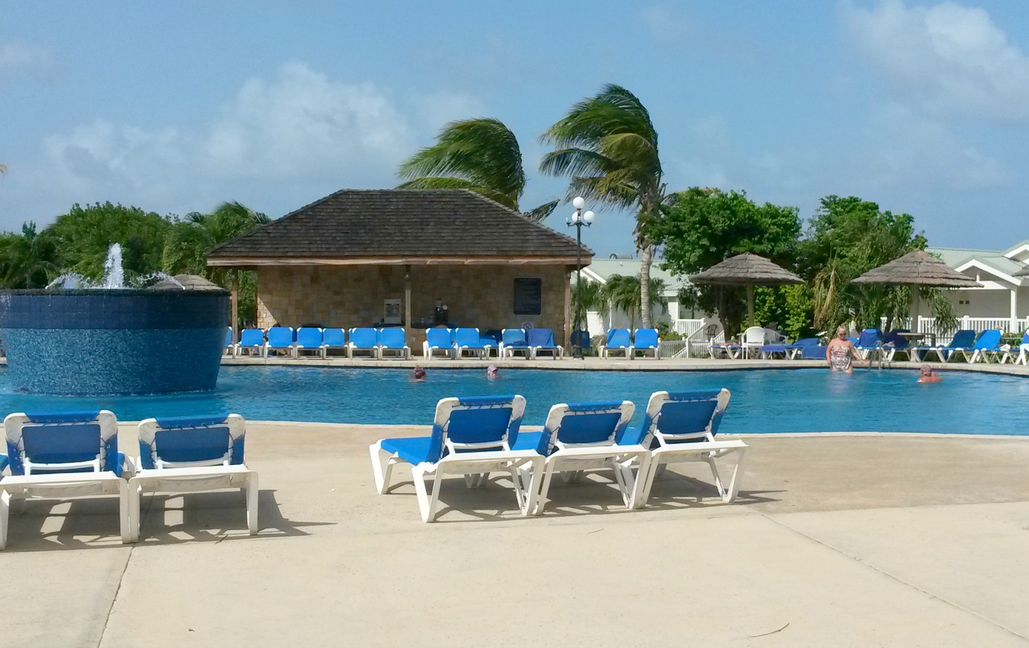 One of the pools at Verandah resort all-inclusive in Antigua