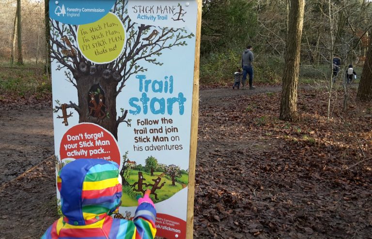 The Stick Man trail at Wendover Woods in Buckinghamshire - the latest Julia Donaldson trail for a great day out