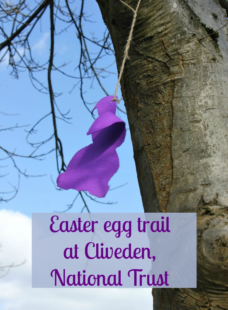 Following the Cliveden Easter Egg trail - one of the National Trust Easter egg hunts around the country #cliveden #nationaltrust