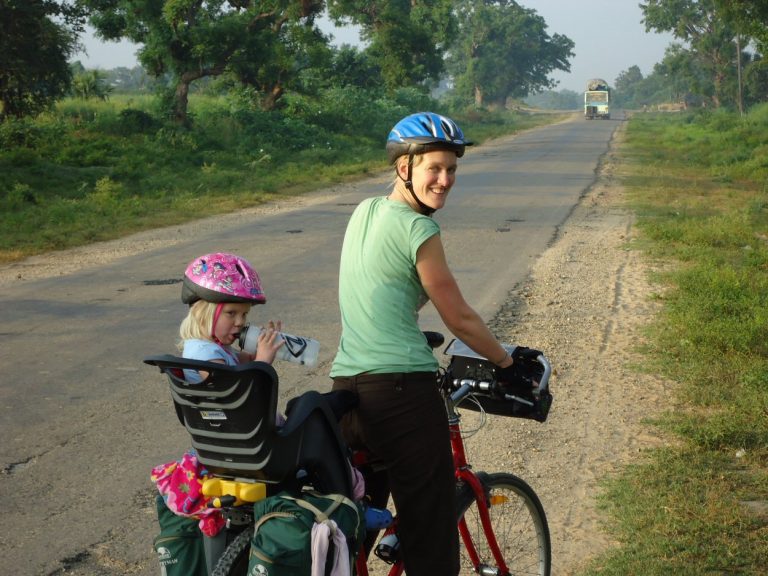 There's no reason you can't enjoy a family adventure and travel with kids, says Liddy Pleasants, founder of Stubborn Mule - and a woman who spent six months cycling around South East Asia with a two and five-year-old
