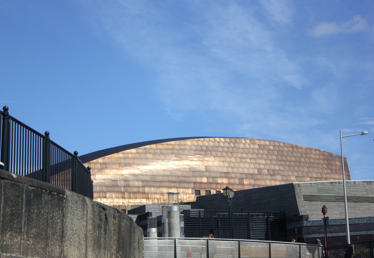 Cardiff National Assembly building
