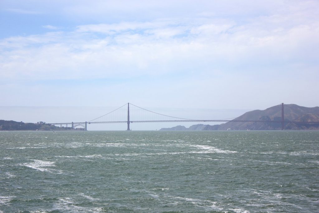 View across the bay in San Francisco - reasons to visit California and California road trip in photos.