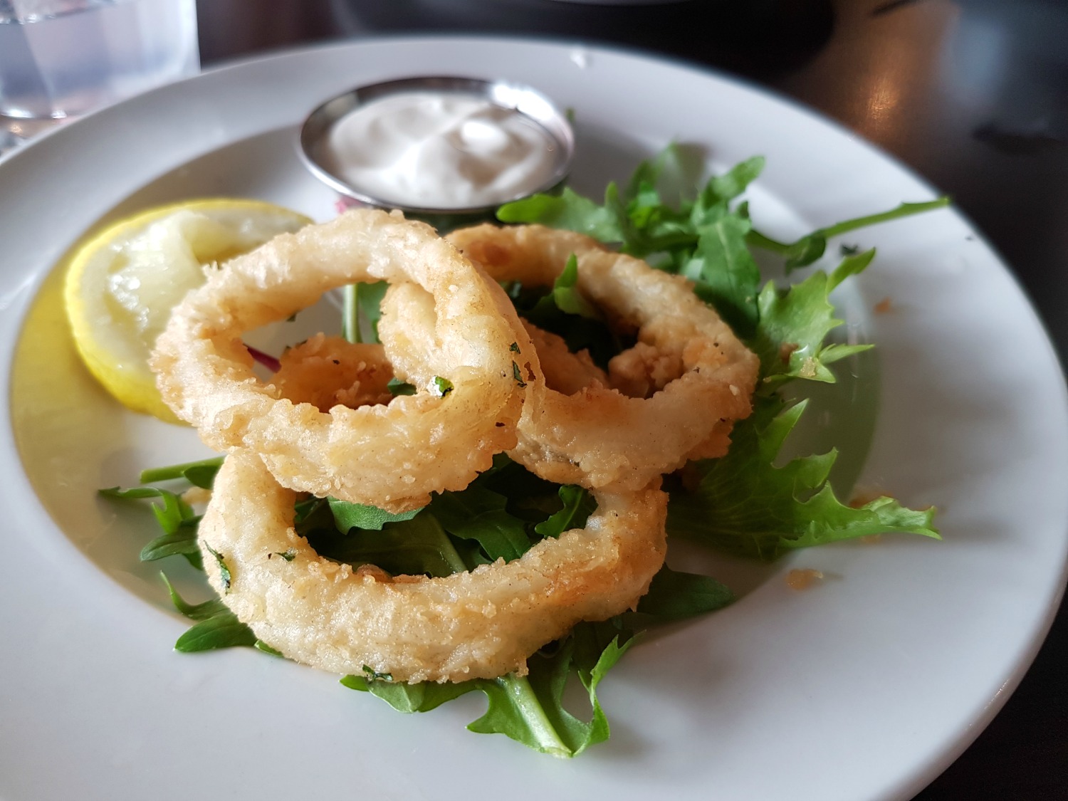 Calamari at Circo restaurant on Albert Dock, Liverpool - my Albert Dock review with kids