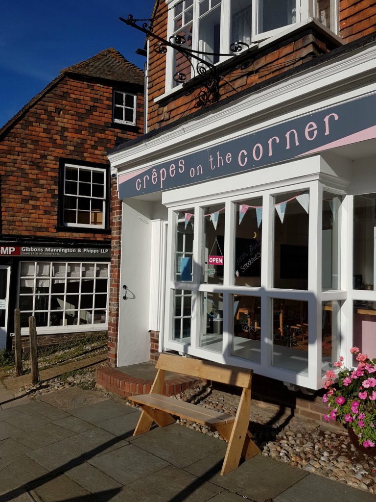 A street in historic Rye, East Sussex - spending a weekend in East Sussex with my daughter before the start of school, to explore the history and coastline