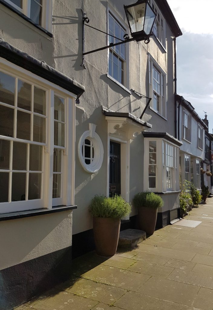 A street in historic Rye, East Sussex - spending a weekend in East Sussex with my daughter before the start of school, to explore the history and coastline