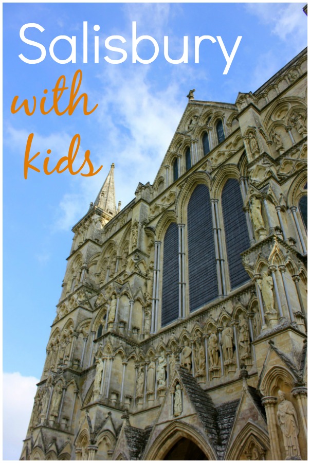 Visiting Salisbury cathedral with kids on a day out in Wiltshire, UK - one of the best things to do in Salisbury with kids, there are family trails as well as a chance to see the Magna Carta, plus more at England's historic Salisbury Cathedral