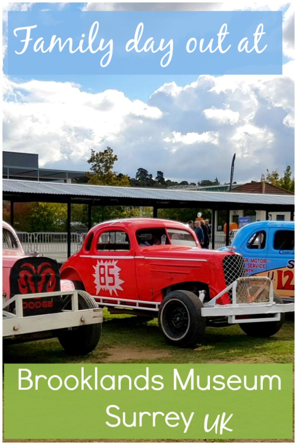 My review of Brooklands Museum, Surrey, UK - one of the top day out in Surrey with kids. Discovering classic race cars, vintage buses at the London bus museum and taking a tour on board on of the few remaining Concordes