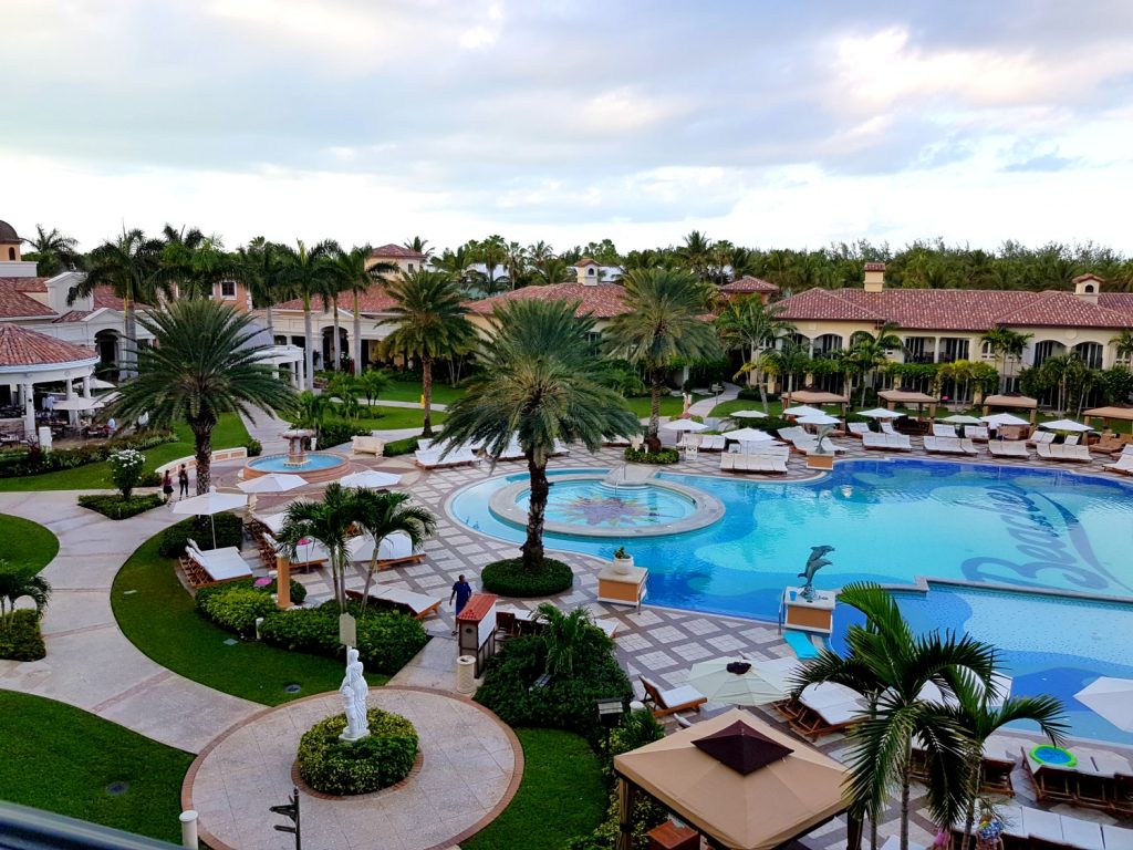 The pool at the Italian village - one of my 9 top reasons to visit Beaches Turks & Caicos with kids