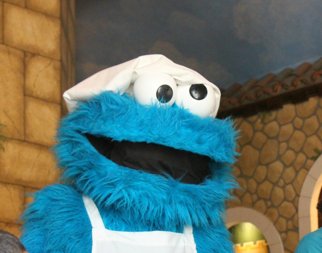 Cookie Monster - one of my 9 top reasons to visit Beaches Turks & Caicos with kids