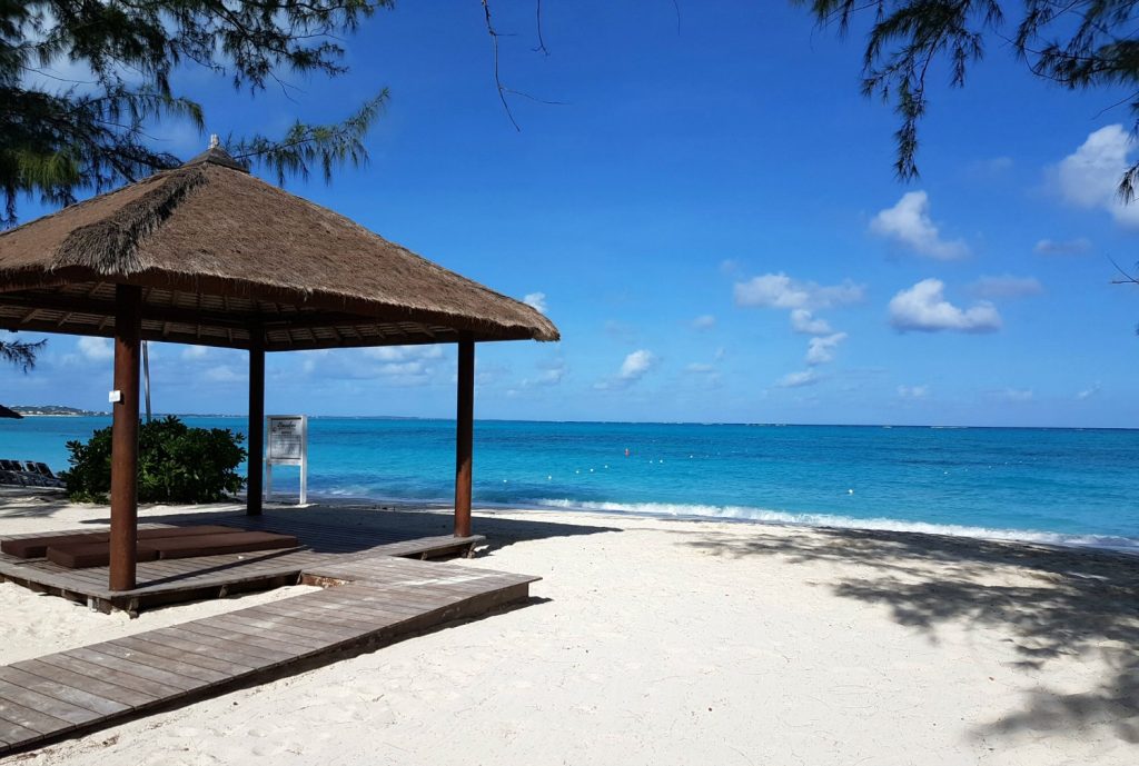 View on to the waters of Grace Bay in the Caribbean - one of my 9 top reasons to visit Beaches Turks & Caicos with kids