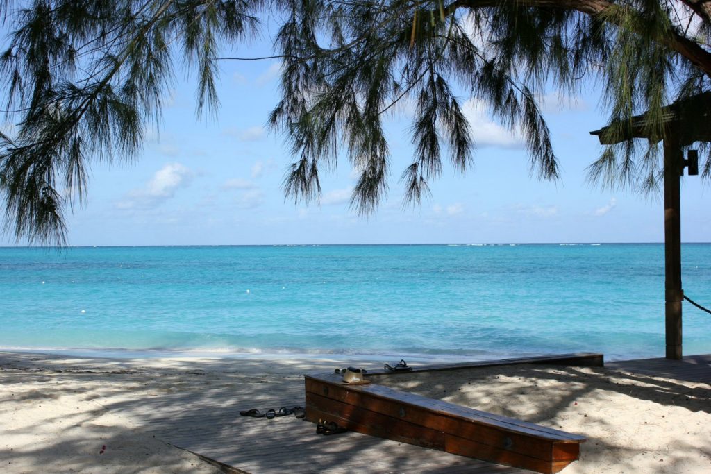 View on to the waters of Grace Bay in the Caribbean - one of my 9 top reasons to visit Beaches Turks & Caicos with kids