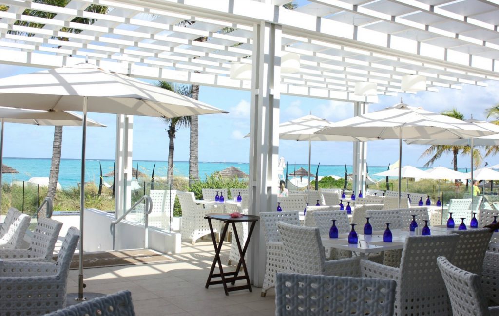 The lovely Bayview restaurant - one of my 9 top reasons to visit Beaches Turks & Caicos with kids