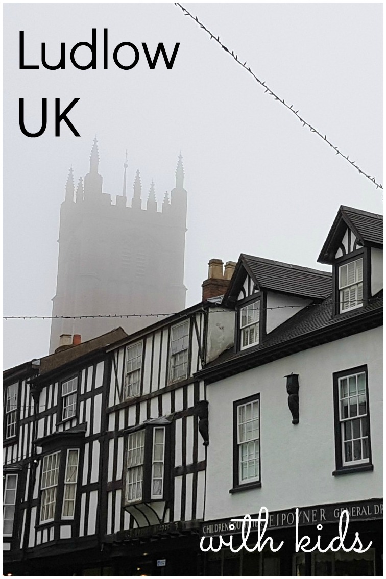 Visiting Ludlow Castle with kids on a day out in Shropshire, England - discovering the historic town of Ludlow on a visit to Shropshire with kids, from its long history on the border of England and Wales, to its foodie temptations