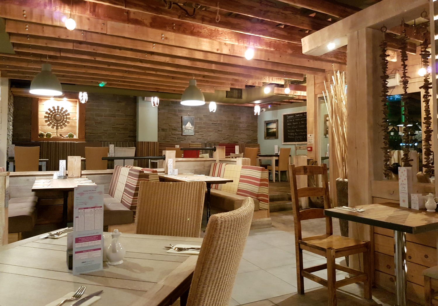 The South Beach Bar & Grill on the beach at Tenby in Wales - one of my three top days out in Pembrokeshire with kids