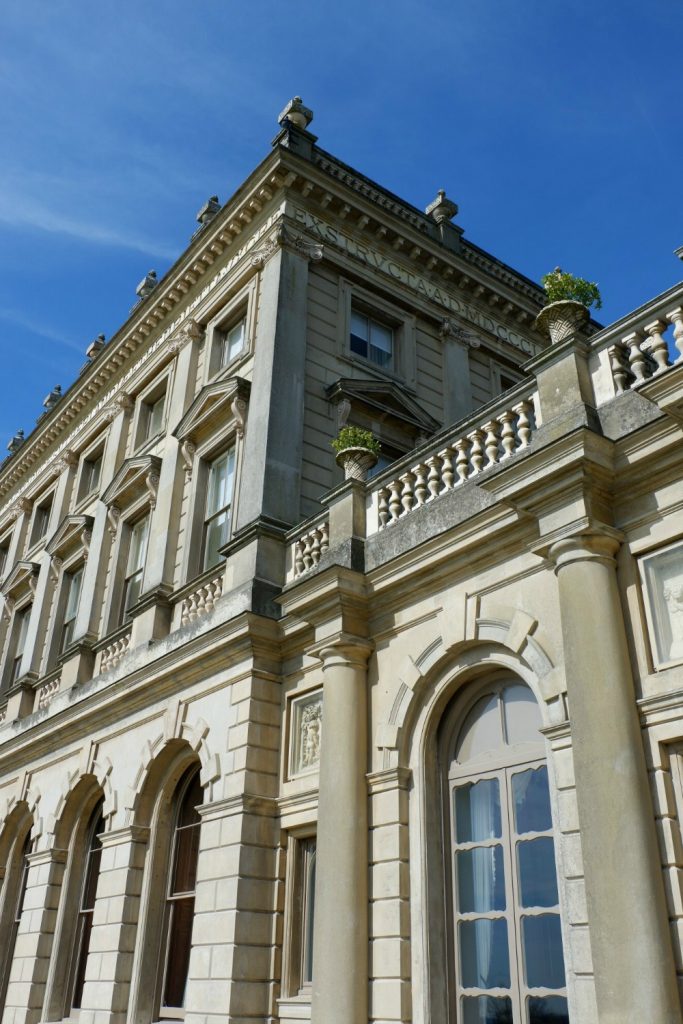 Looking up at the rear of the house at Cliveden - a day out in photos testing my Fujifilm X-A3 mirrorless camera