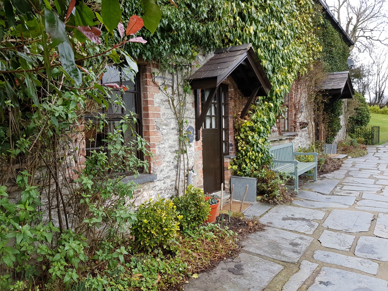 The exterior of Ivy Cottage at Clydey Cottages Pembrokeshire in Wales - my review of our stay at this family-friendly holiday cottage