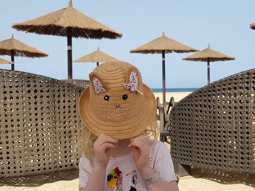 My daughter on the beach in Sal, Cape Verde. So should you visit Cape Verde with kids? My top tips on exploring these family-friendly islands off Africa