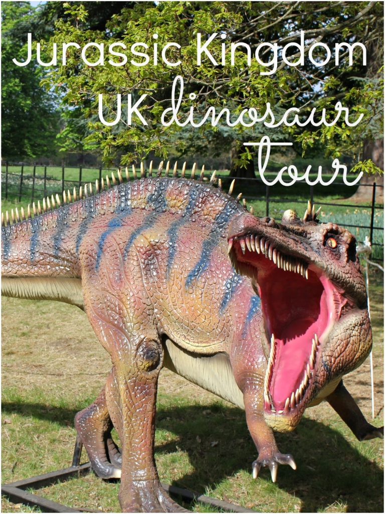 Discovering the Jurassic Kingdom dinosaurs - prehistoric creatures brought to life in animatronic models, starting a tour of the UK in Osterley Park, west London, before moving on to Birmingham, Manchester. Blackpool., Glasgow, Newcastle and Leeds. Our review of the outdoor experience that's great for families