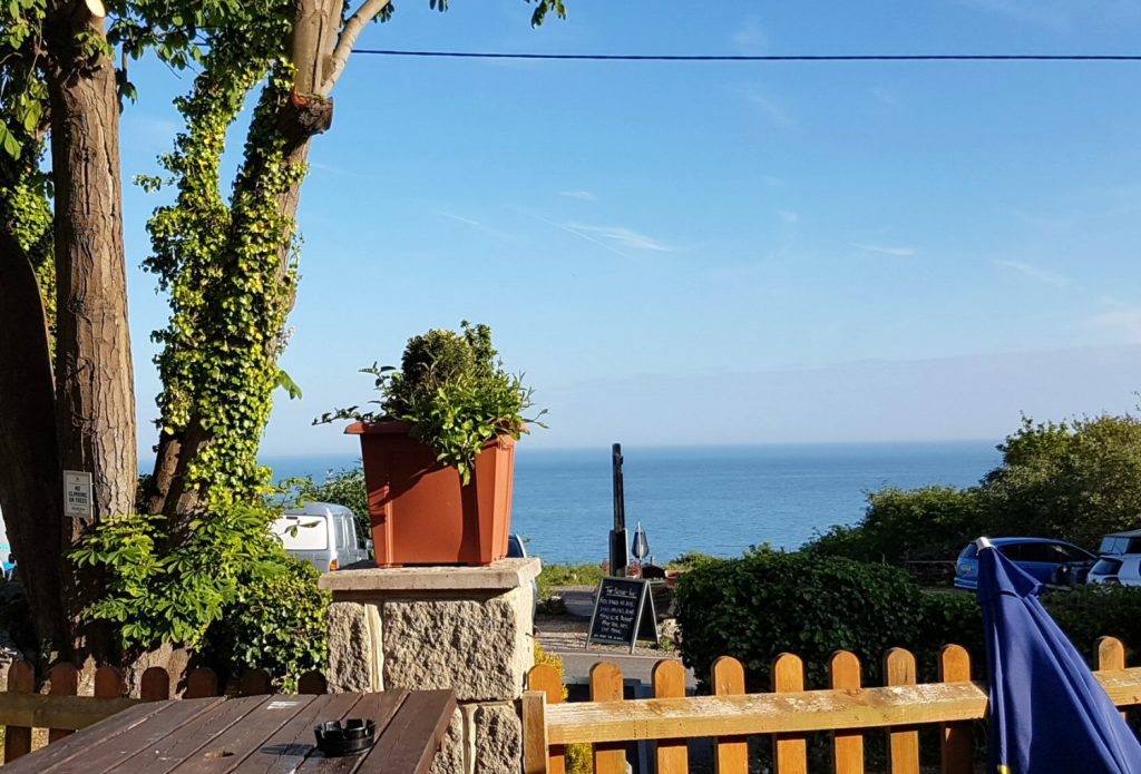 View from The Buddle Inn in Niton, Isle of Wight - near to our accommodation: My St Catherine's Lookout review