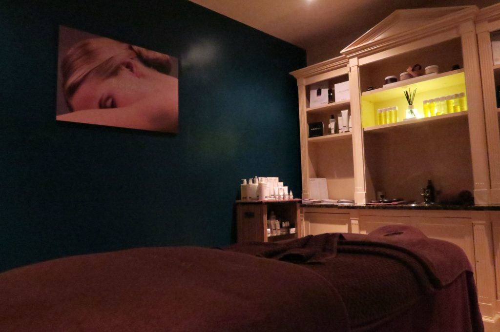 Treatment room in the spa - I review Malvern Spa Hotel Worcestershire