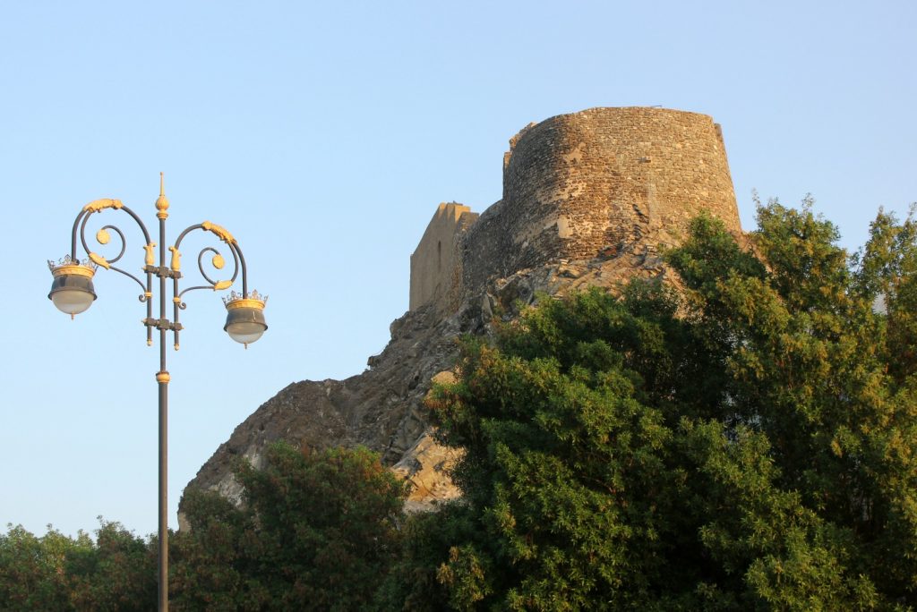 Mutrah - or Muttrah - fort, one of the oldest parts of Muscat - my tips for spending 24 hours in Muscat, Oman with kids