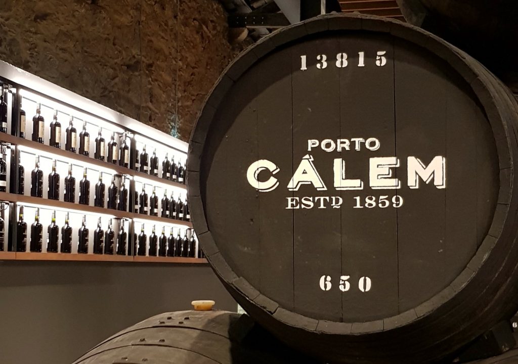 Port tasting at Caves Calem in Porto - one of the discounts available with the Porto card during a family city break in Porto