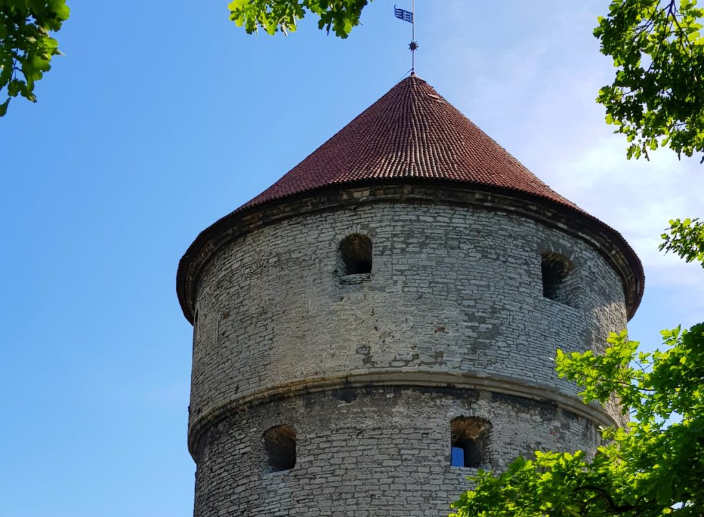 Many of the old medieval towers of Tallinn still stand, including Kiek in de Kok - my top things to do in Tallinn with kids