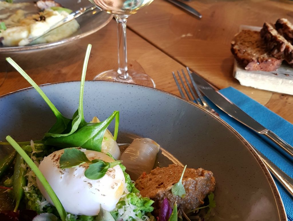 Our meal at Restoran Pegasus - an alternative to the medieval theme restaurants which are among my top things to do in Tallinn with kids