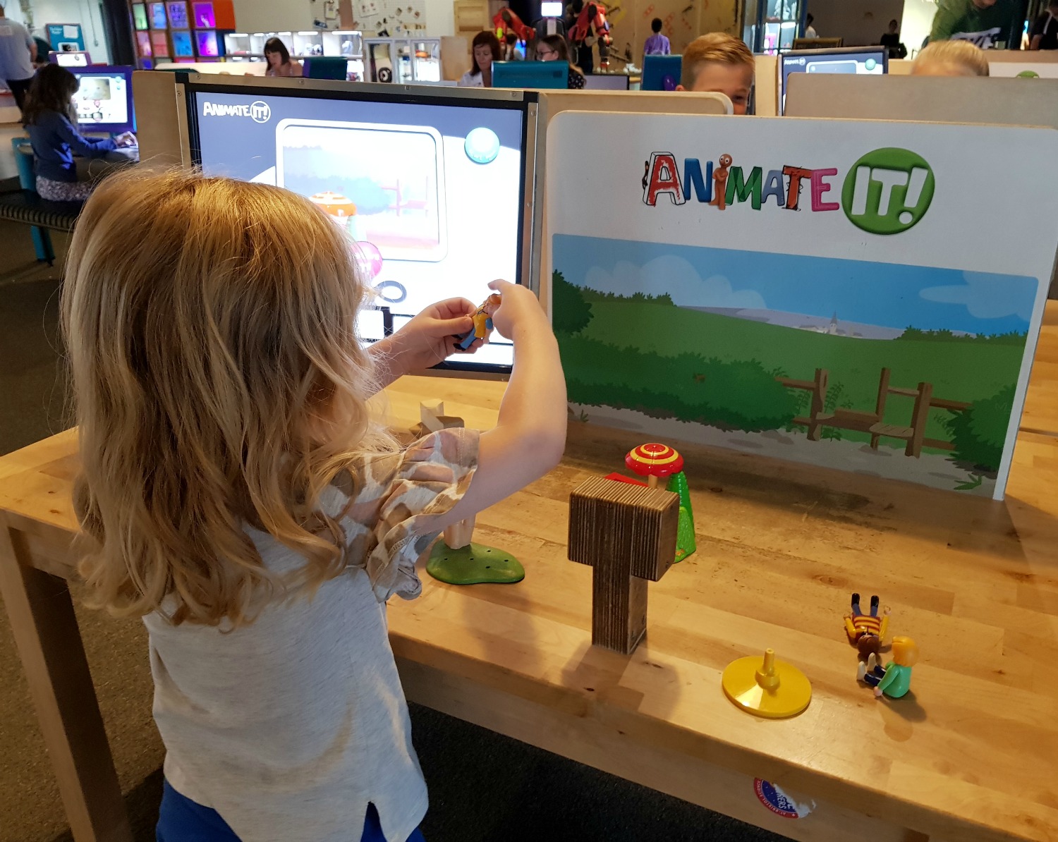 My daughter tries her hand at stop motion animation at We The Curious - following the Gromit Unleashed 2 trail in Bristol, our review