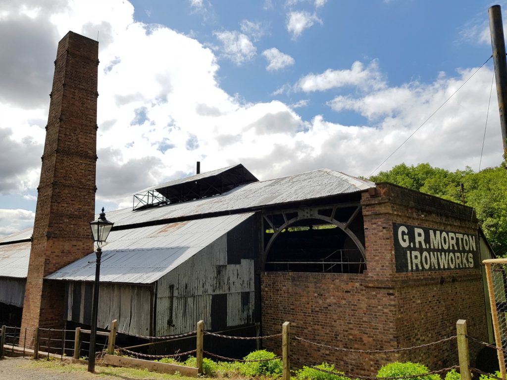 Iron Foundry building at the Victorian Town open air museum - my Blists Hill review for the family-friendly attraction in Ironbridge Gorge, Shropshire