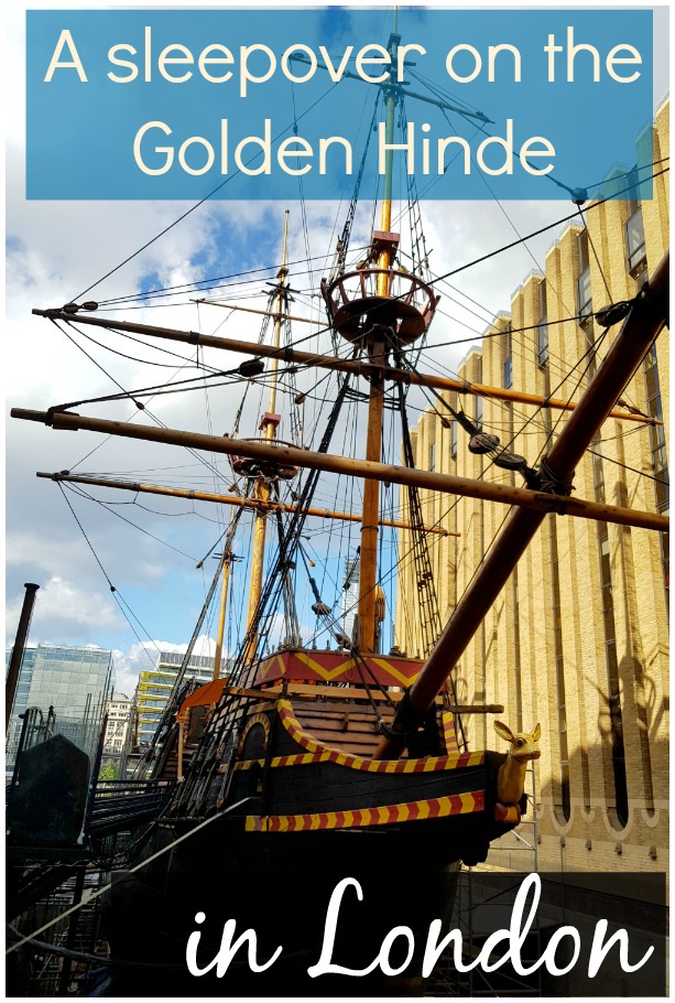 What is the Golden Hinde sleepover in London really like? My review of our experience on board the replica Tudor ship, sleeping on deck and learning about life in the 16th century