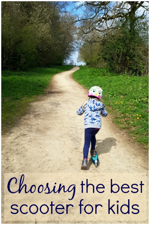 Choosing the best scooter for kids - testing whether a two wheel scooter or a three wheel scooter is best for a five and six-year-old. Review post with Microscooters