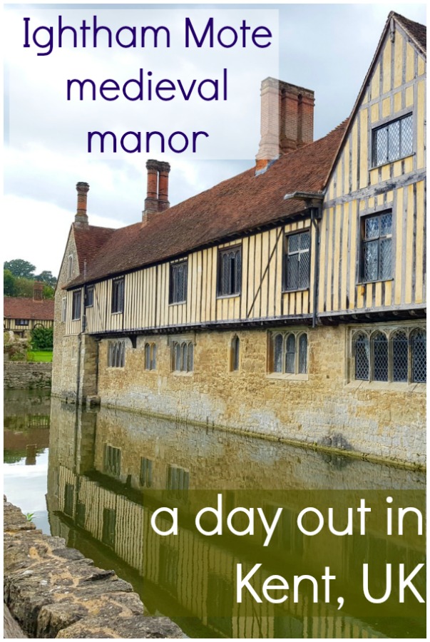 Visiting Ightham Mote with kids - exploring the medieval manor in Kent, England on a family day out. The National Trust property dates back to the 14th century with a kids trail, natural playground and gardens to explore