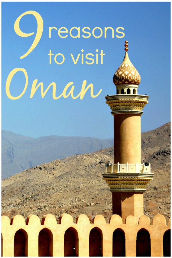My nine reasons to visit Oman with kids - from the beautiful architecture of Muscat's biggest mosque to the mountains, deserts, coast and wadis.
