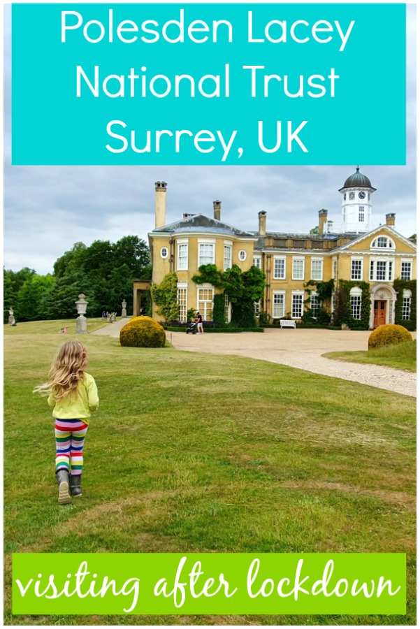 Visiting Polesden Lacey after lockdown - a day out in Surrey, UK, at one of the National Trust reopened properties, discovering what a visit is like after lockdown.
